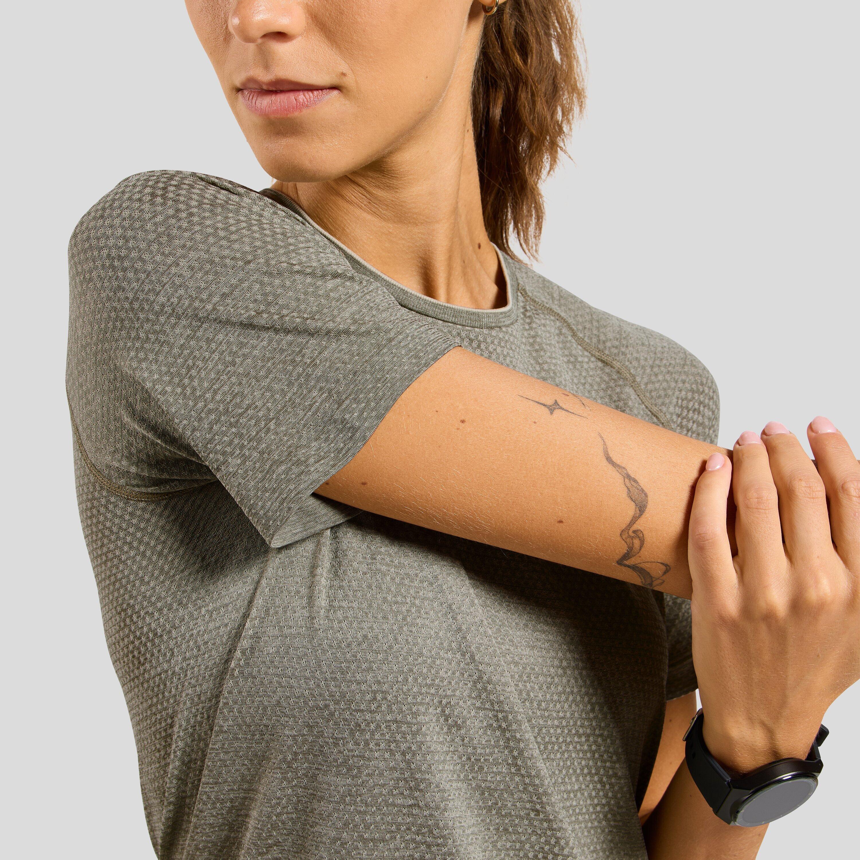 Essentials naadloos hardloopshirt ODLO 3/7