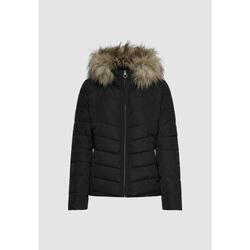 doudoune duvet ONLELLAN QUILTED HOOD CC OTW FEMME NOIR