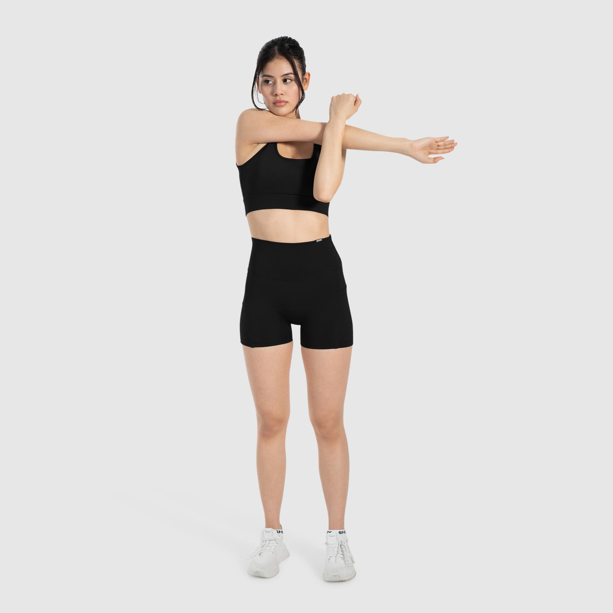 Damen Sport BH Debby Schwarz 3/6