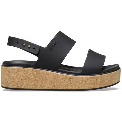 Crocs Brooklyn Cork Low Wedge Women's Sandal