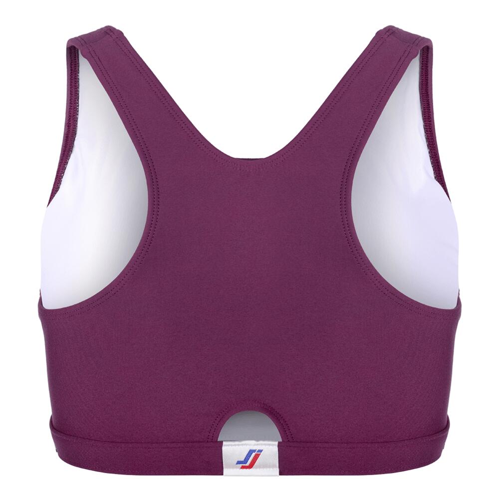 Sportjock Super Padded Sports Bra - Plum 2/3