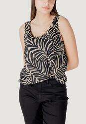 débardeur Onlnova Life Vis S/L Aop FEMME noir