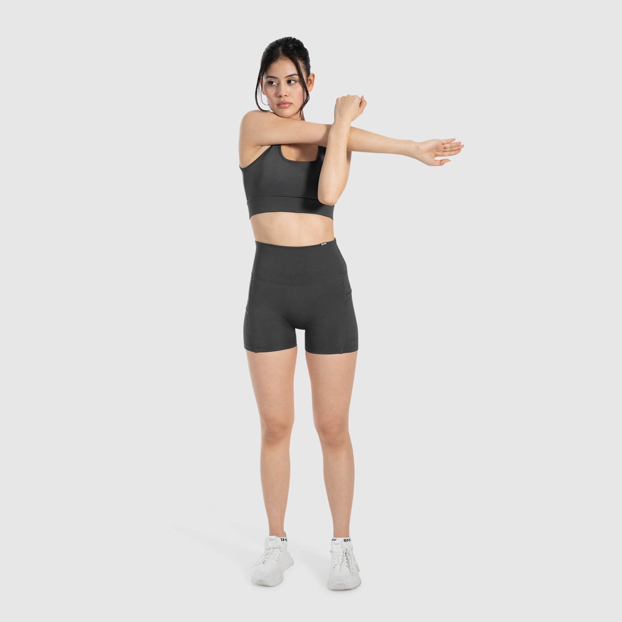 Damen Sport BH Debby Anthrazit 3/6