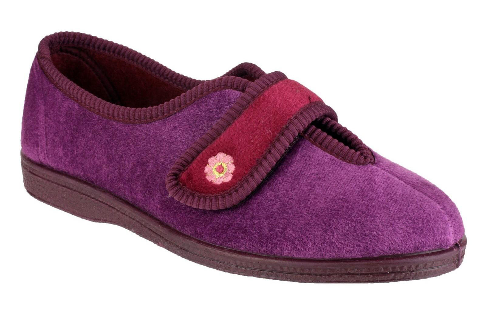 MIRAK Mirak Andrea Touch Fastening Slipper Womens