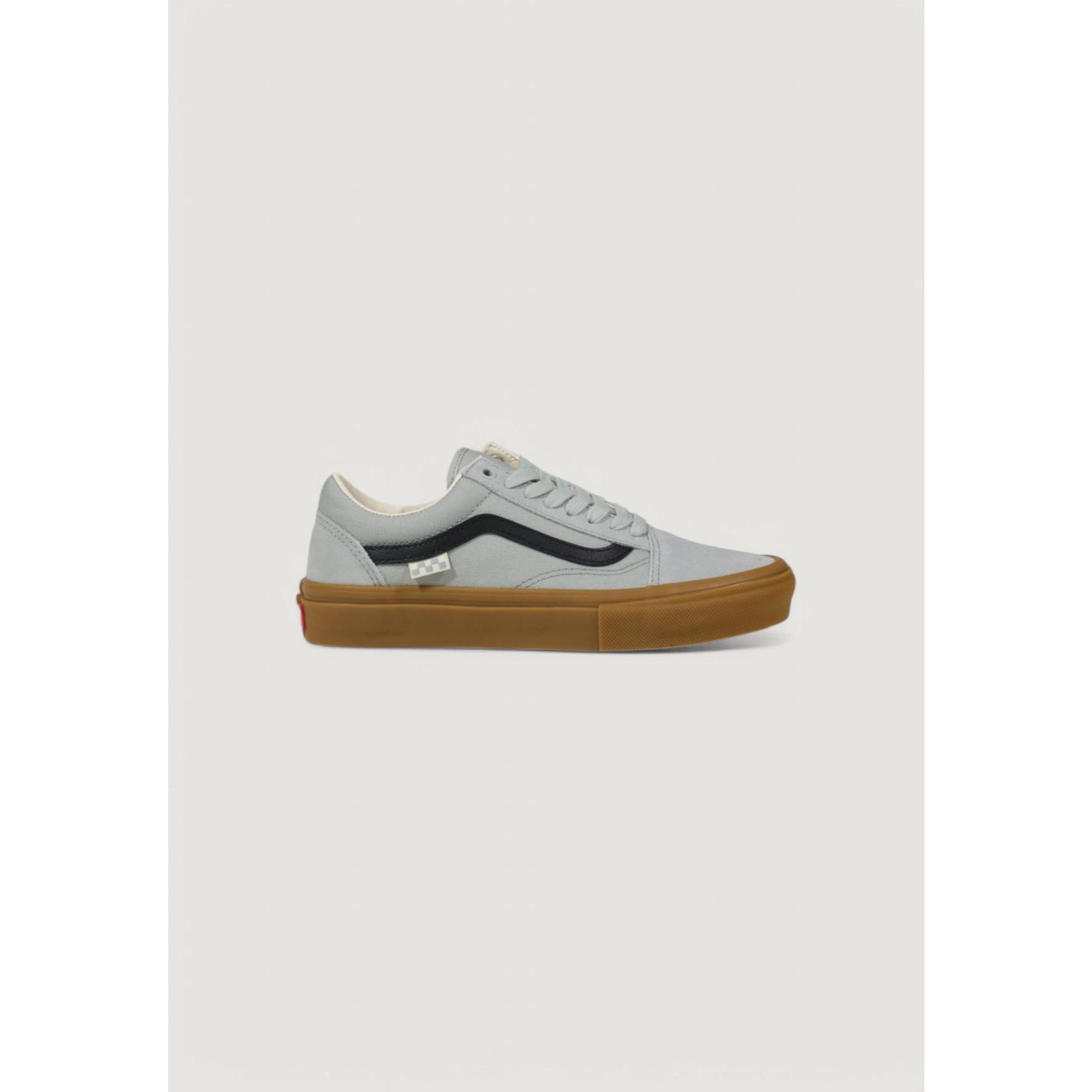 Vans - Baskets Skate Old Skool Femme Gris Clair - Baskets - Gris - Decathlon