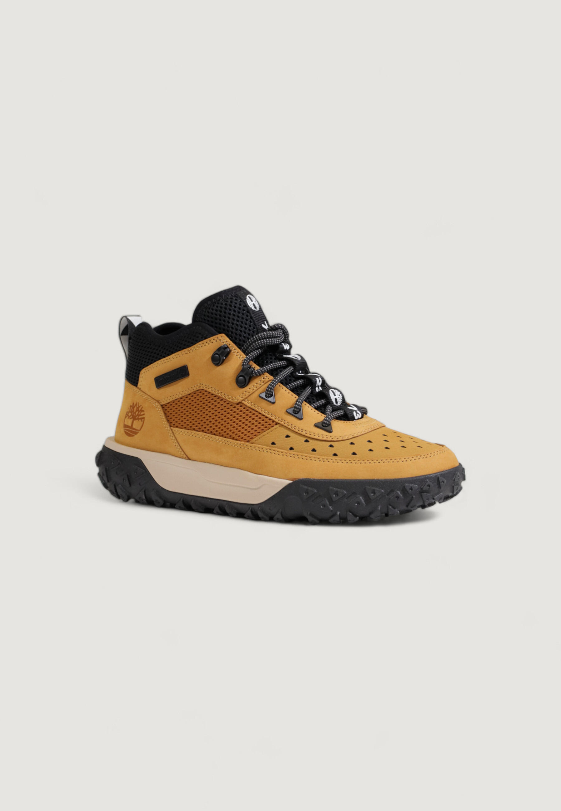 baskets MID LACE HOMME marron 2/5