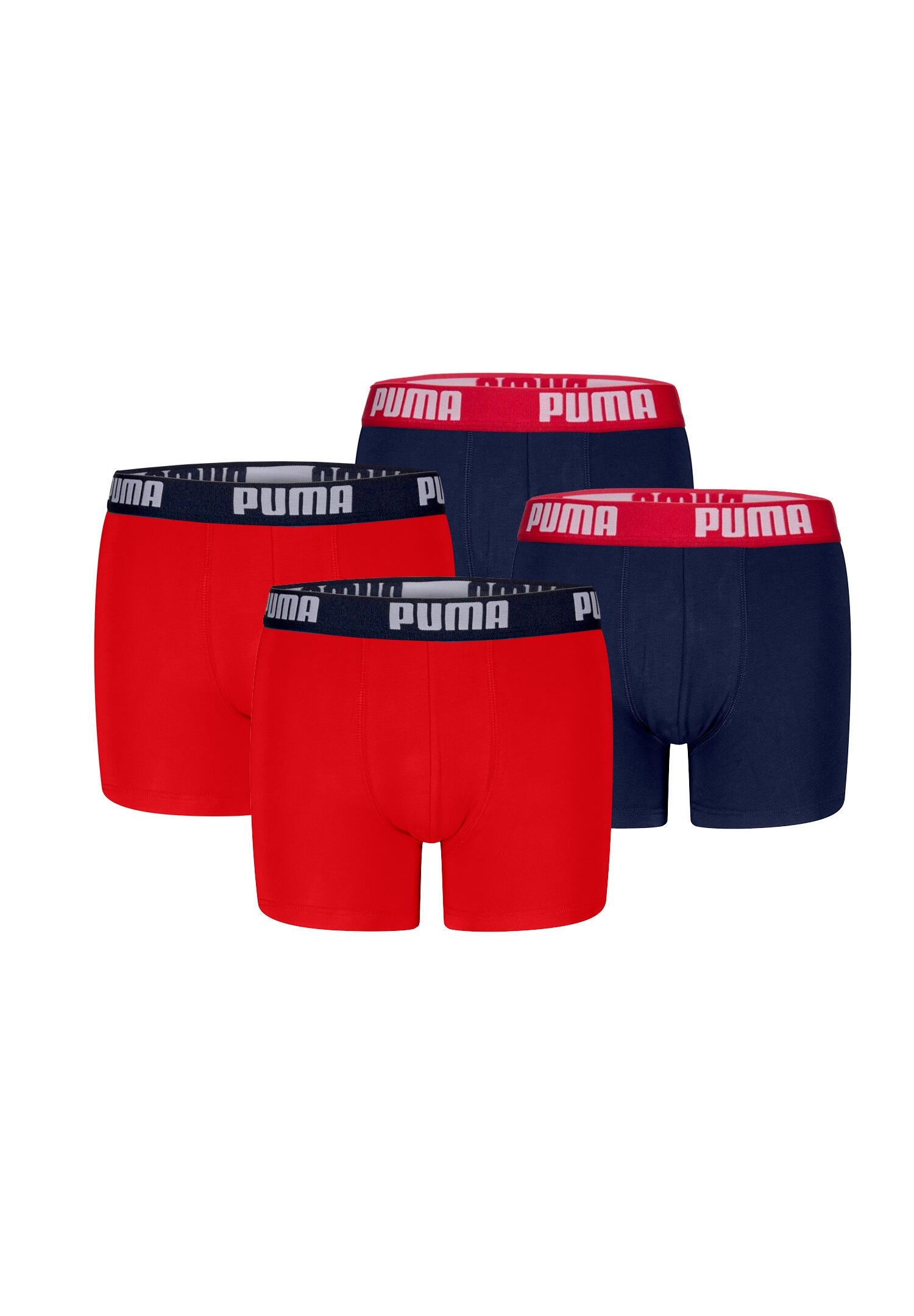 PUMA Puma Boxershorts Jungen Kinder Unterhose Unterwäsche 4 er Pack
