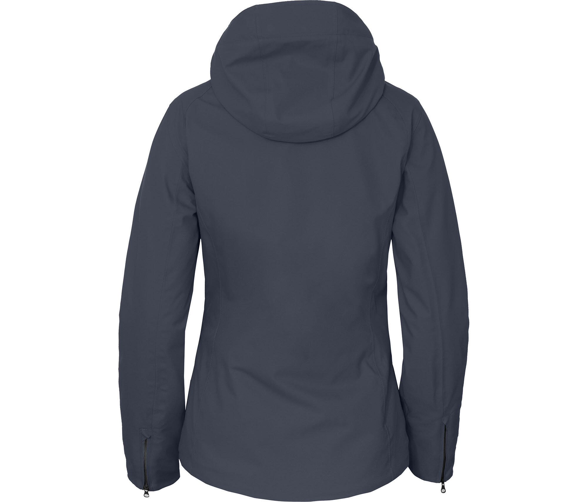 Damen Skijacke & Winterjacke wattiert, recycelt, 20000 mm Wassersäule Grau 4/7