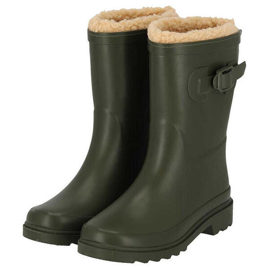 Kinder-Gummistiefel - Unisex - Kunstfellfutter - 100% Gummi
