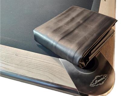 Robuste Abdeckung Billard 6ft schwarz