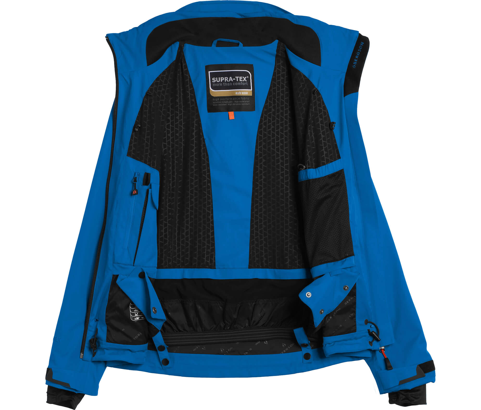 Skijacke & Outdoorjacke gefüttert, 20000 mm Wassersäule blau 4/4