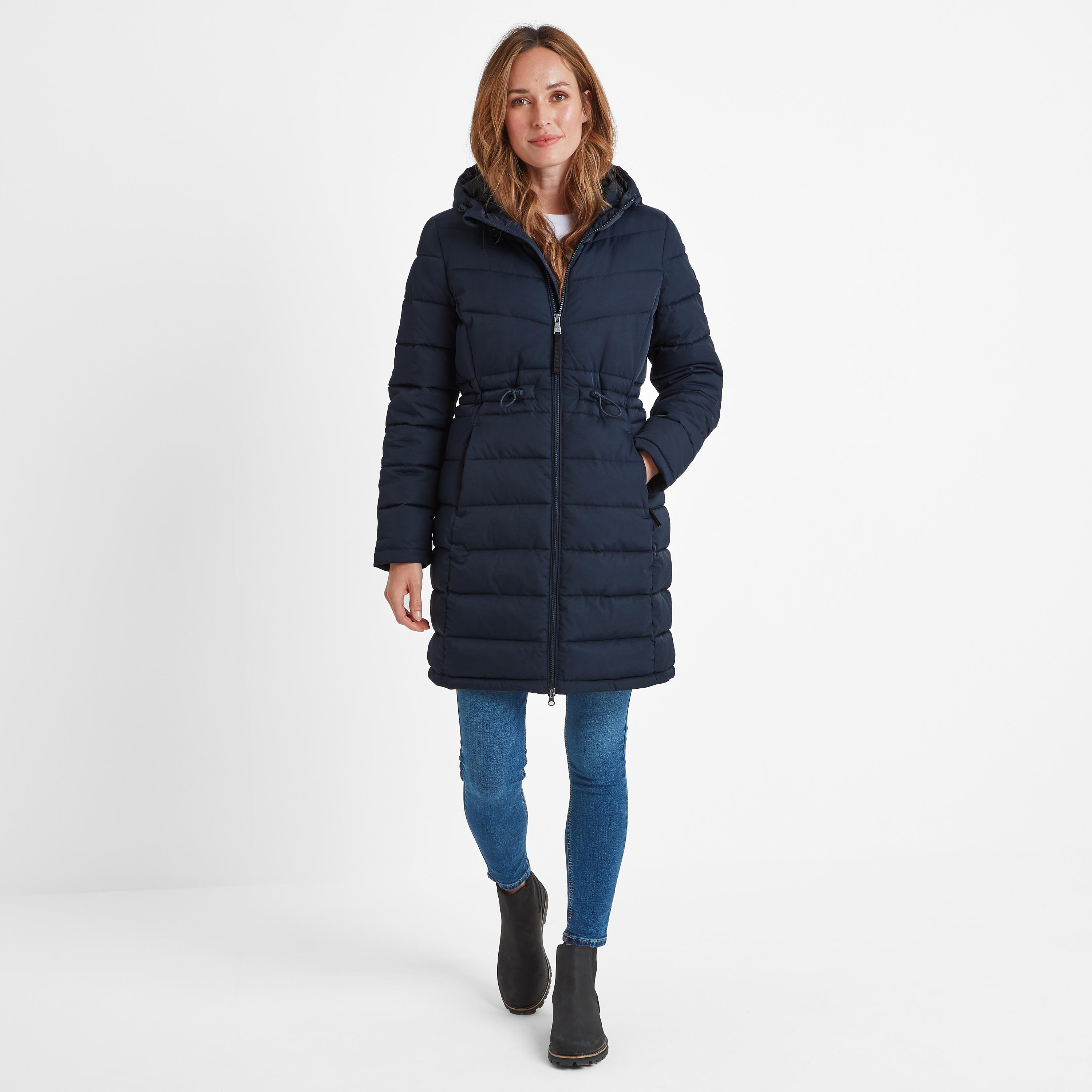 Orton Womens Padded Parka 3/4