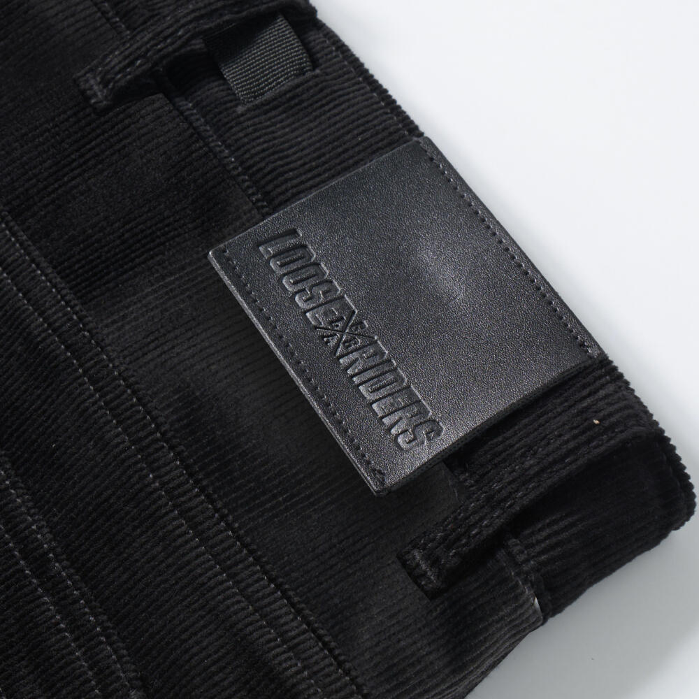 District Corduroy Cargo Black 4/7