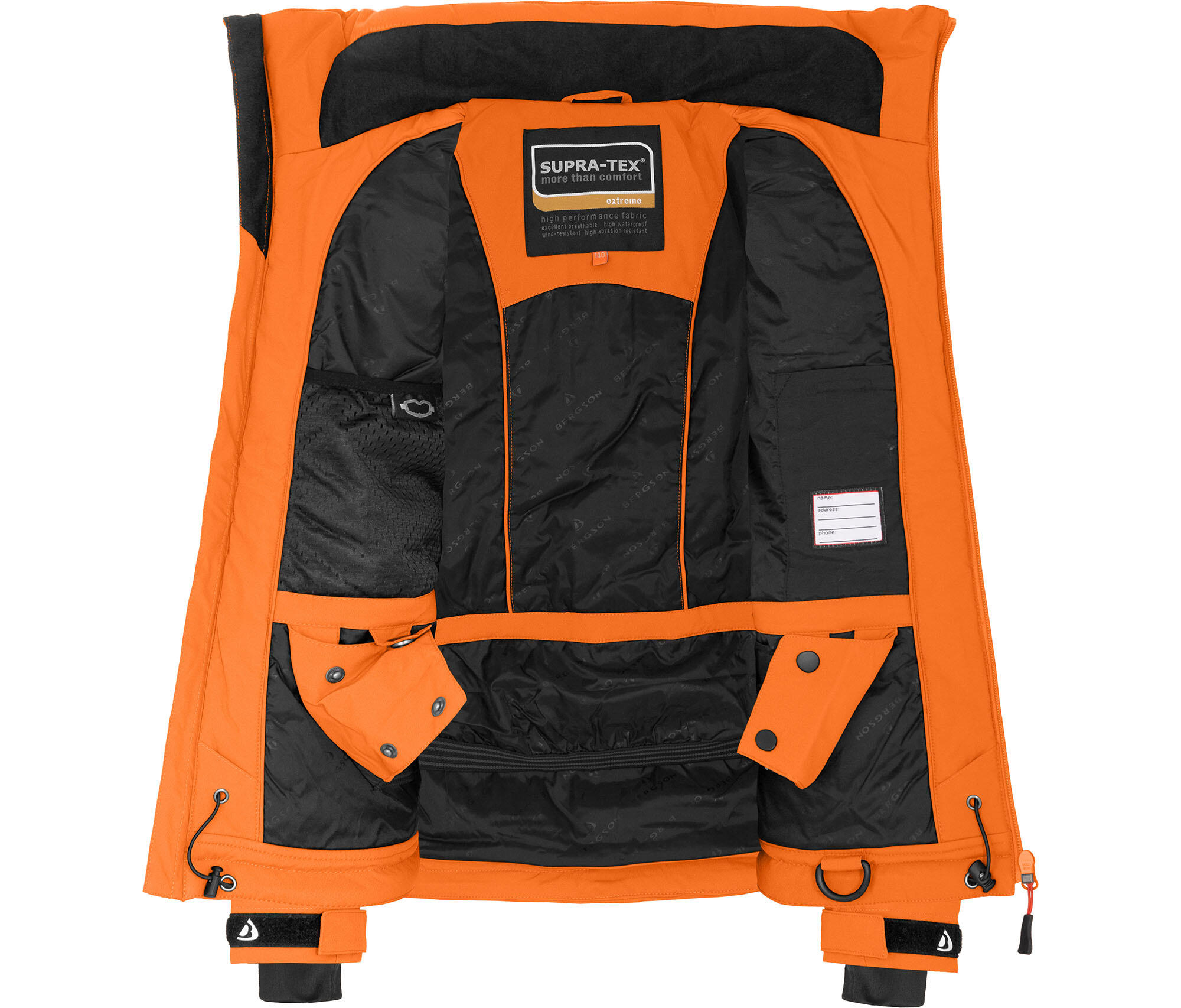 Kinder Skijacke ultimativer Schutz und Komfort für junge Abenteurer! Orange 5/7