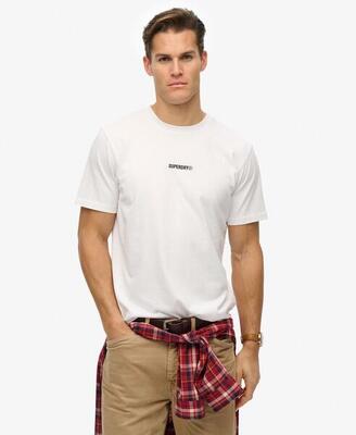 T-Shirt mit Micro-Logo