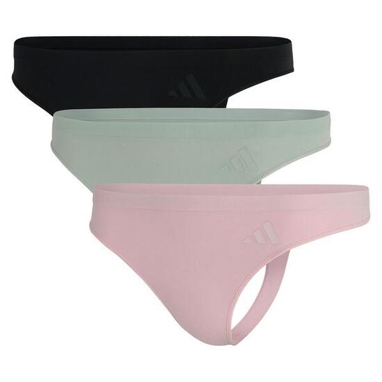 String bequem elastisch Damen - 3er Pack Thong Active Ultimate Stretch
