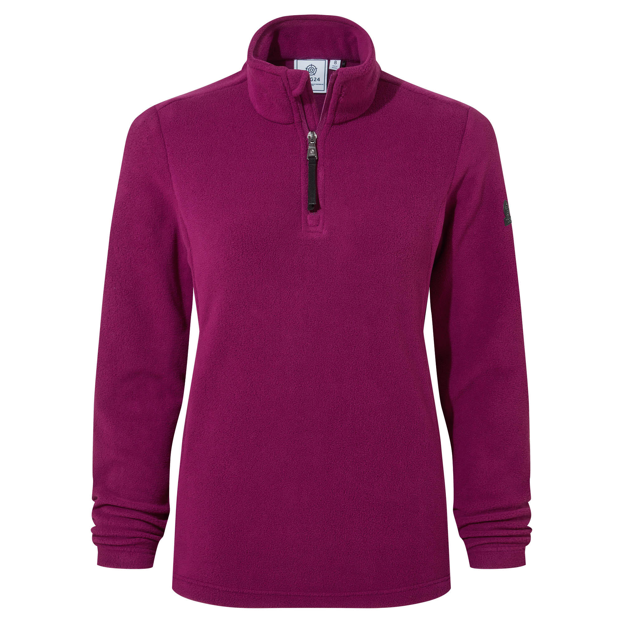 Revive Womens Fleece Zip Neck 4/4