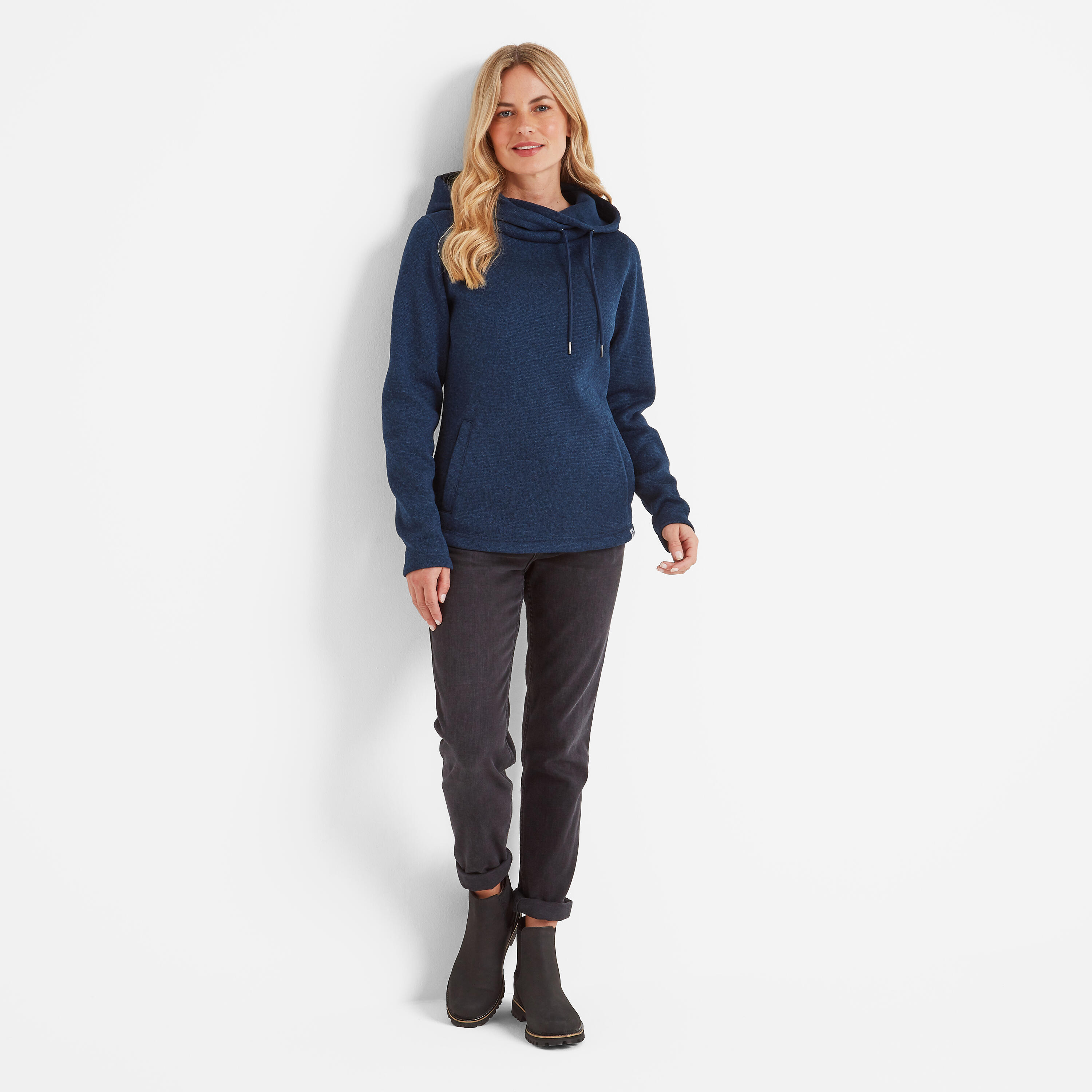 Acer Womens Knitlook Fleece Hoody 3/4