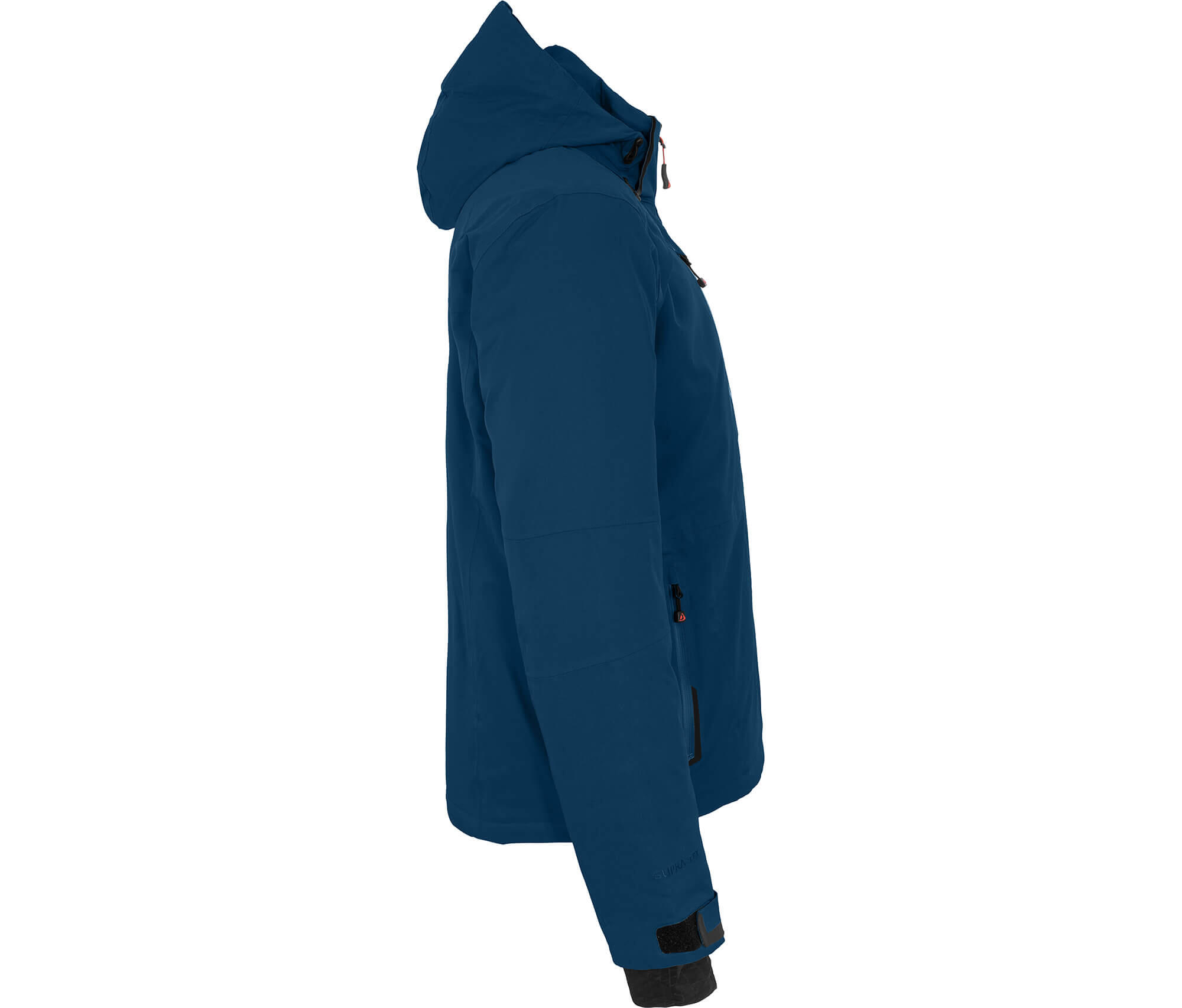 Skijacke & Outdoorjacke unwattiert, 20000 mm Wassersäule Blau 3/6