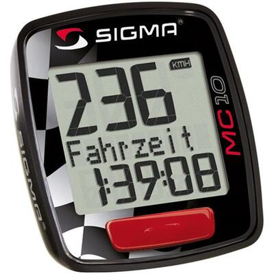 Sigma Computer MC 10 MOTO Motorradcomputer. schwarz