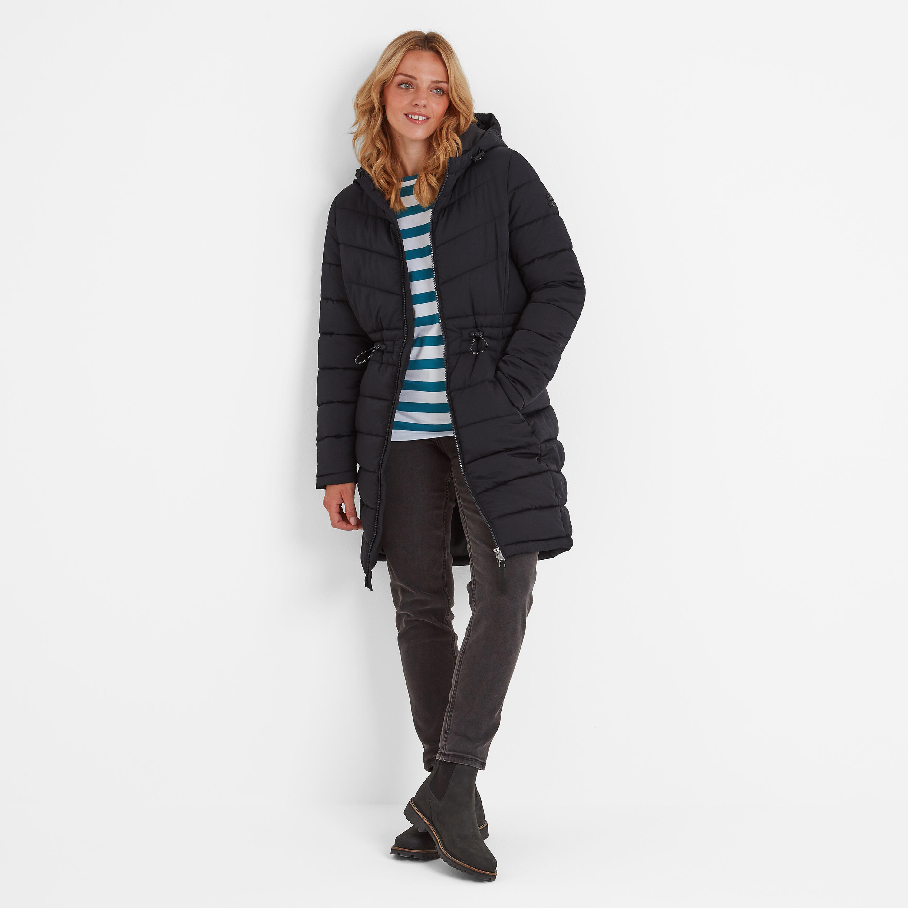 Orton Womens Padded Parka 3/4