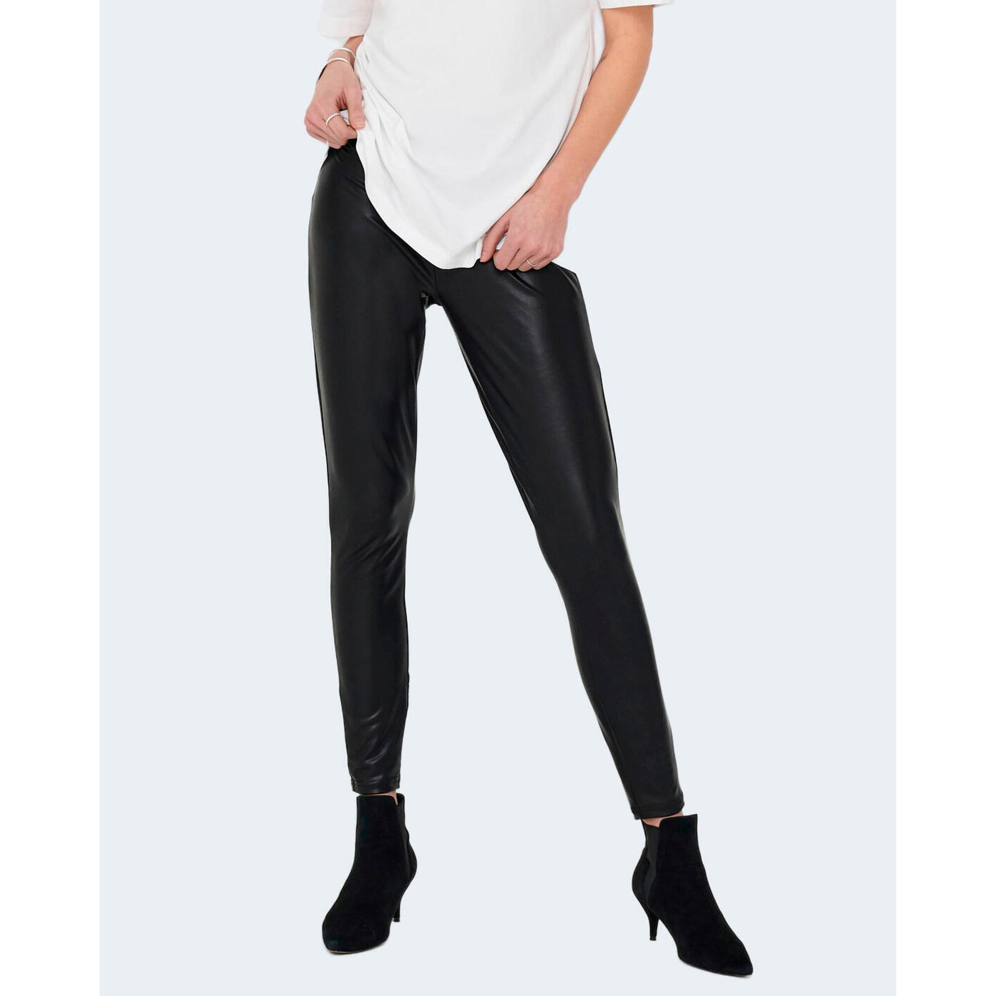 Only - Legging Onlcool Coated Noos Jrs Femme Noir - Legging - Noir - Decathlon