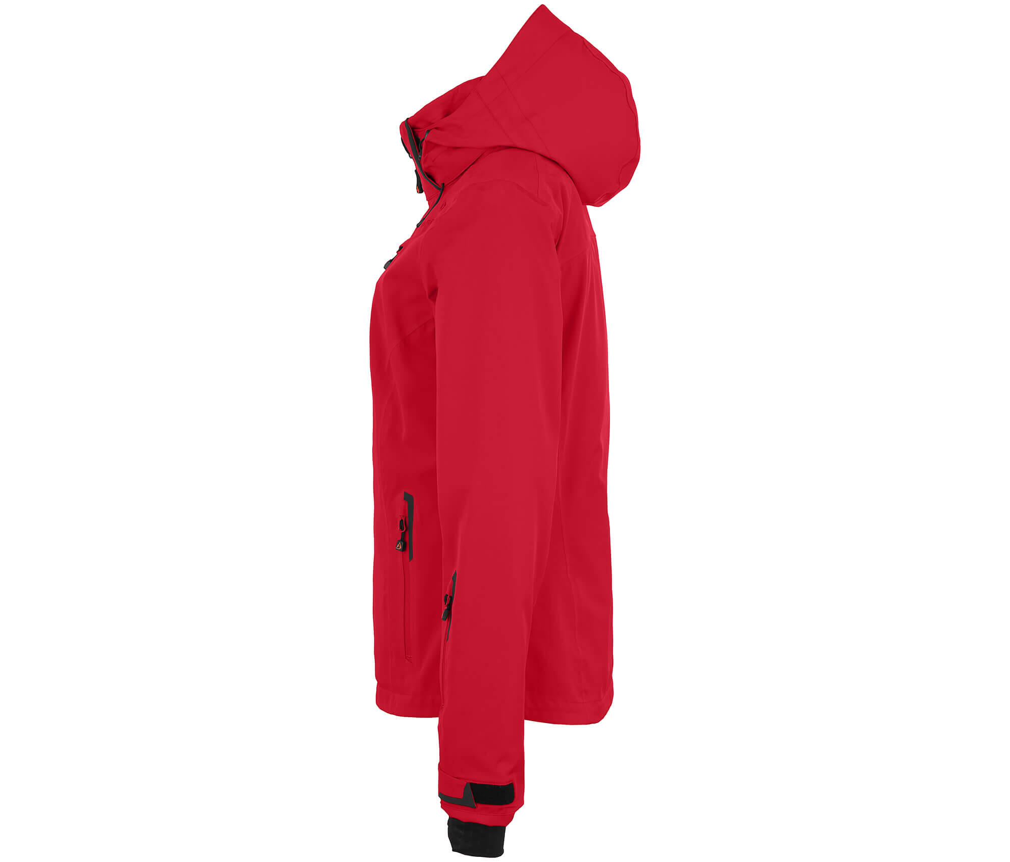 Skijacke & Outdoorjacke gefüttert, 20000 mm Wassersäule Rot 3/4