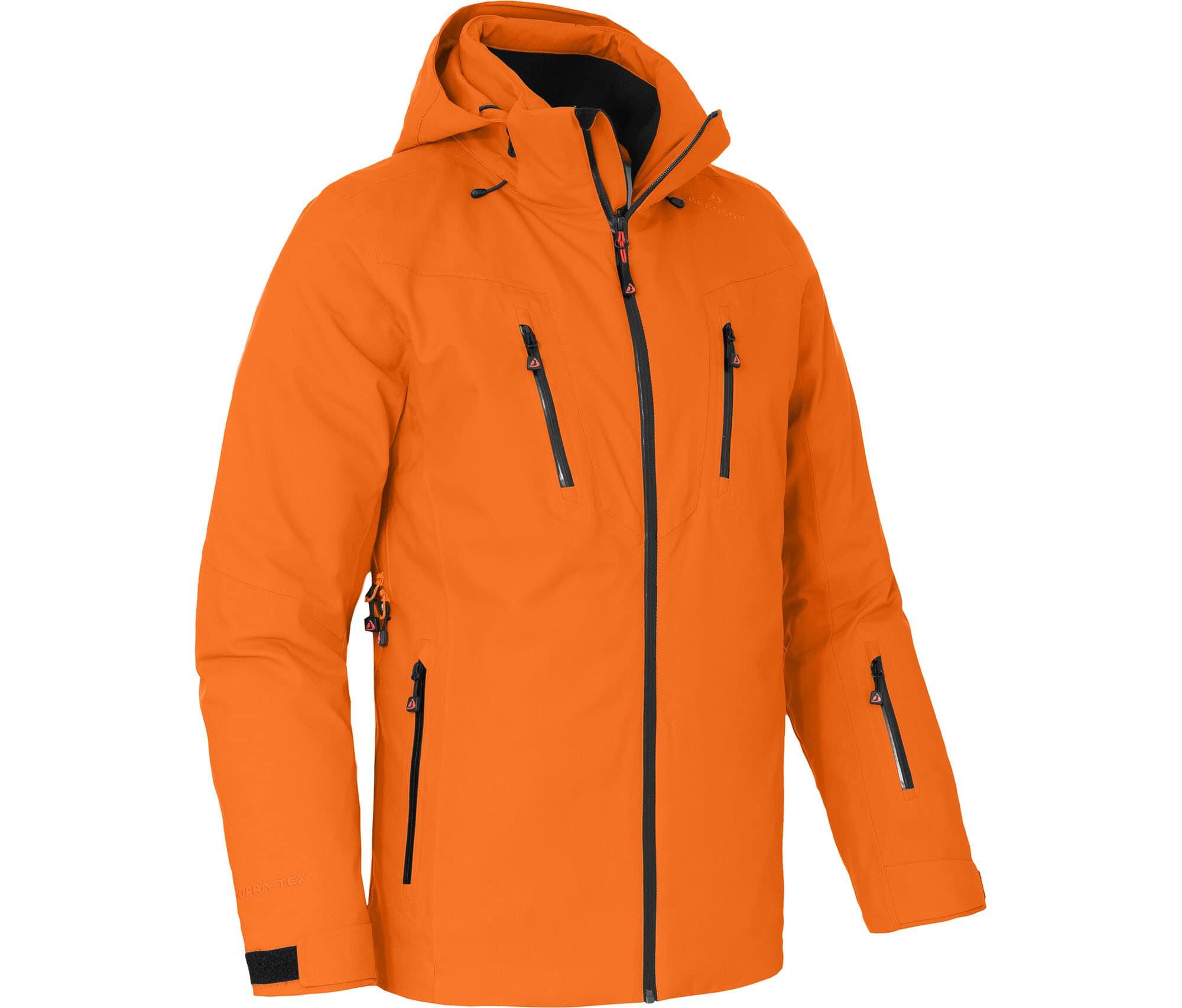 Skijacke & Winterjacke wattiert 20000 mm Wassersäule Orange 2/6