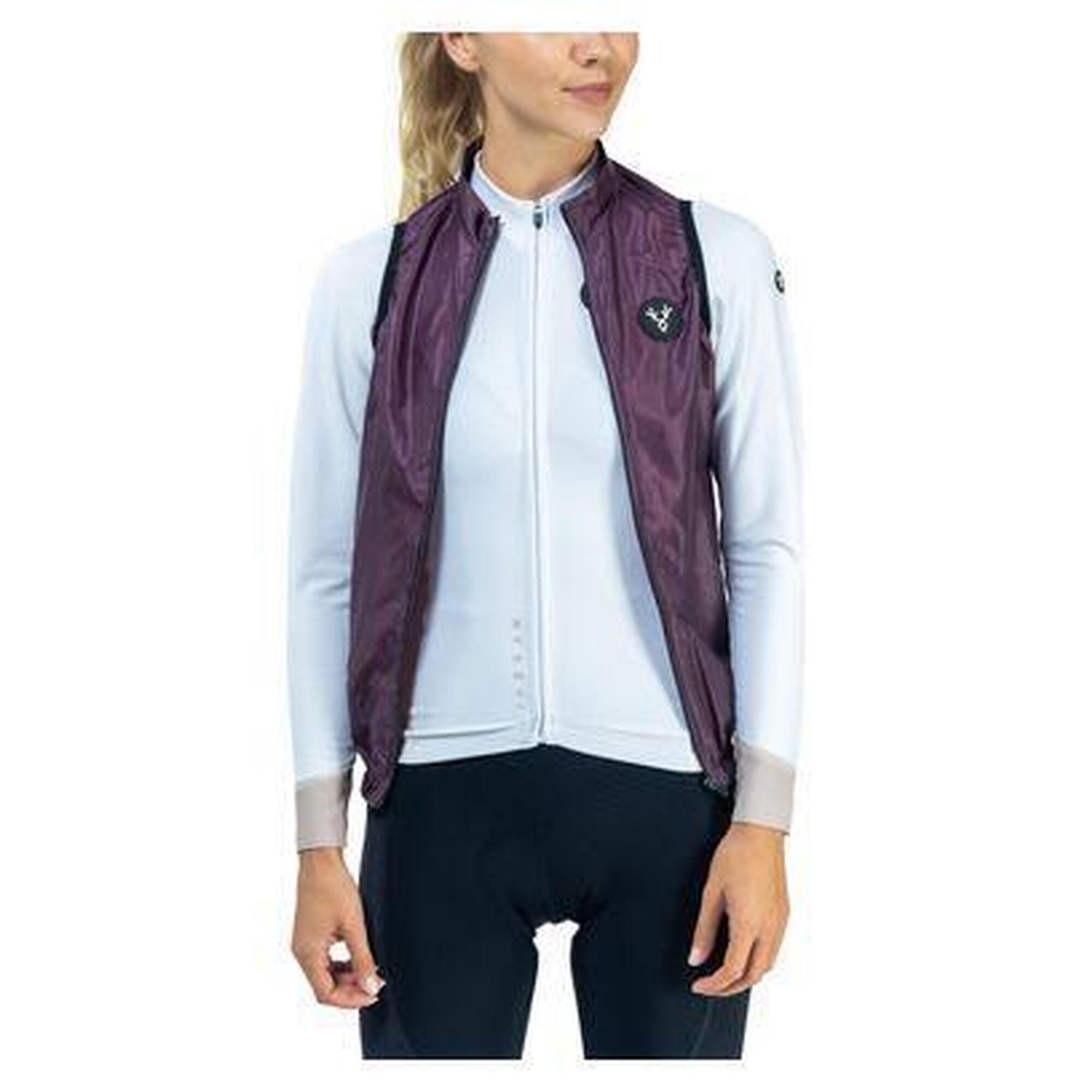 Lebram - Veste Sans Manches Femme Lebram Training Violet Prune - Veste - Violet - 34 2xs - Decathlon