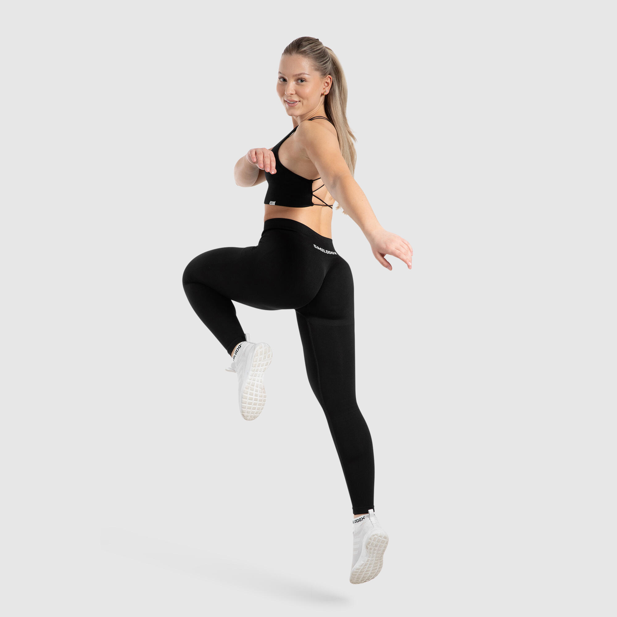 Damen Leggings Isalia Schwarz 3/5