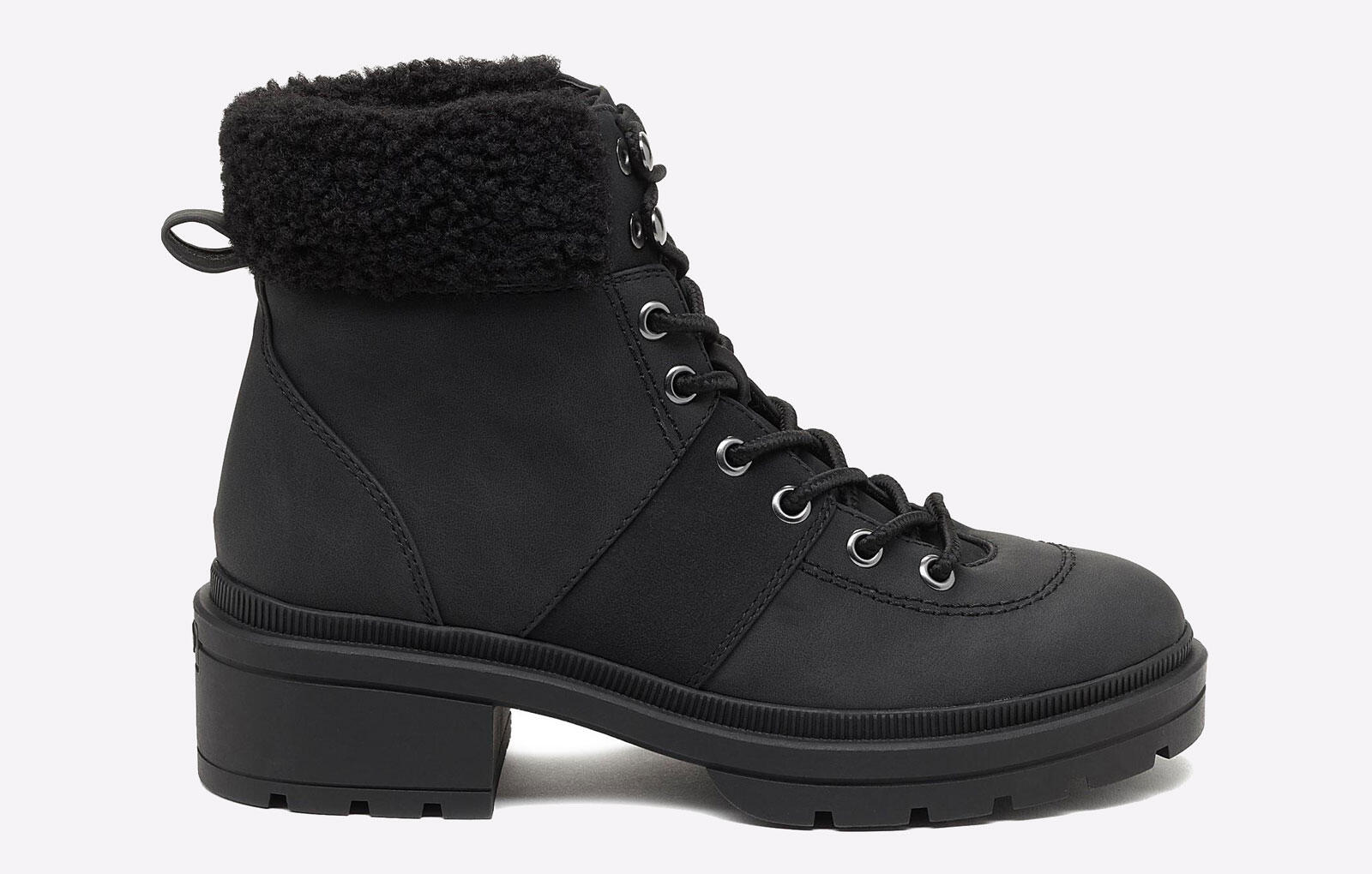 Rocket Dog Icy Women's Lace-Up Ankle Snow Boots, Black ROCKET DOG