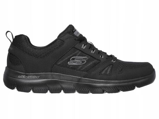BUTY męskie SKECHERS SUMMITS 232069-BBK czarne 45,5