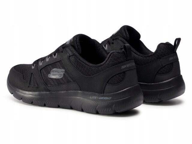 BUTY męskie SKECHERS SUMMITS 232069-BBK czarne 45,5 6/7