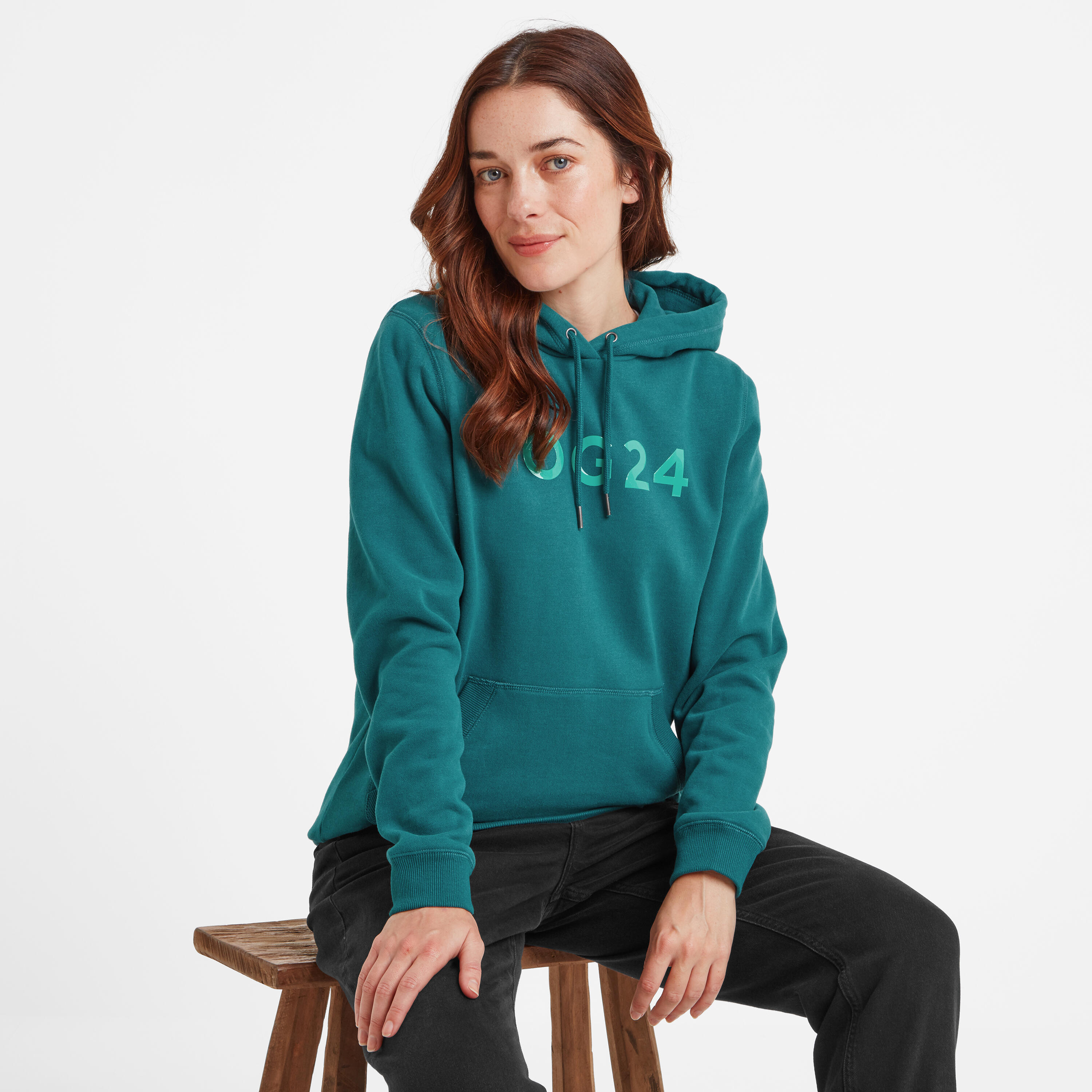 Magdalen Womens Overhead Hoody 2/4