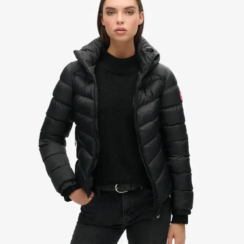 Hooded Puffer Jacket Superdry Fuji