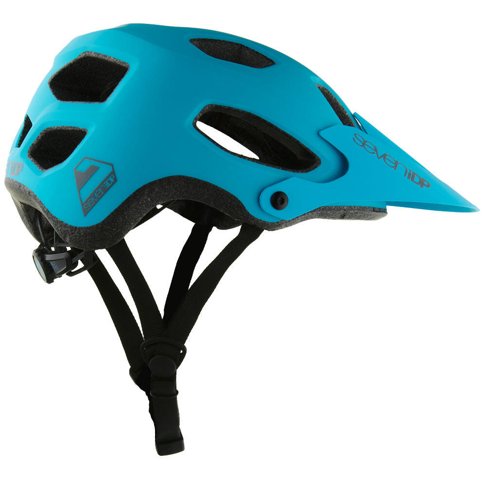 7Protection X2 MTB Helmet Matt Teal 3/5