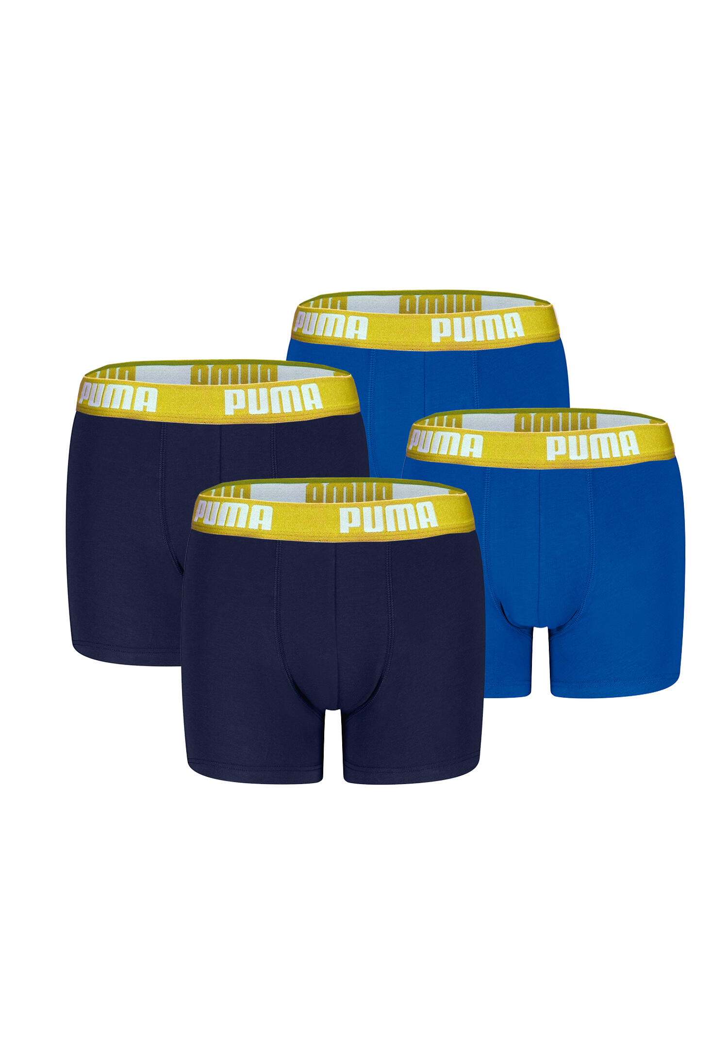PUMA Puma Boxershorts Jungen Kinder Unterhose Unterwäsche 4 er Pack