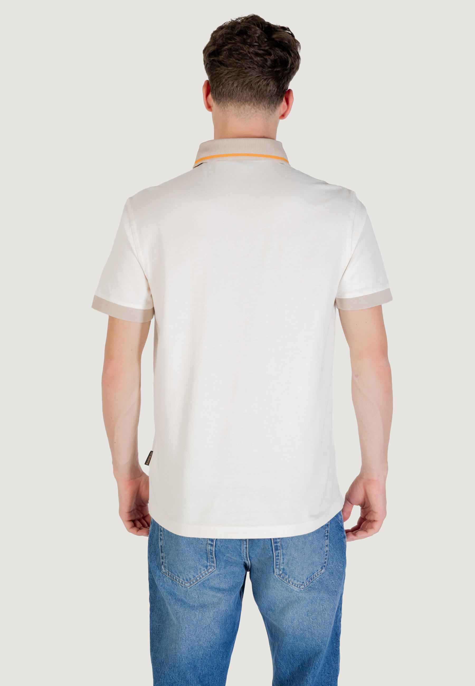 polo manches courtes E- ZERI HOMME ivoire 4/4
