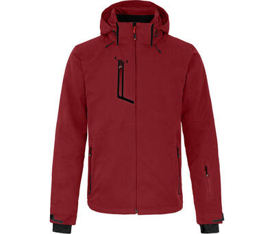 Skijacke & Outdoorjacke unwattiert, 20000 mm Wassersäule rot