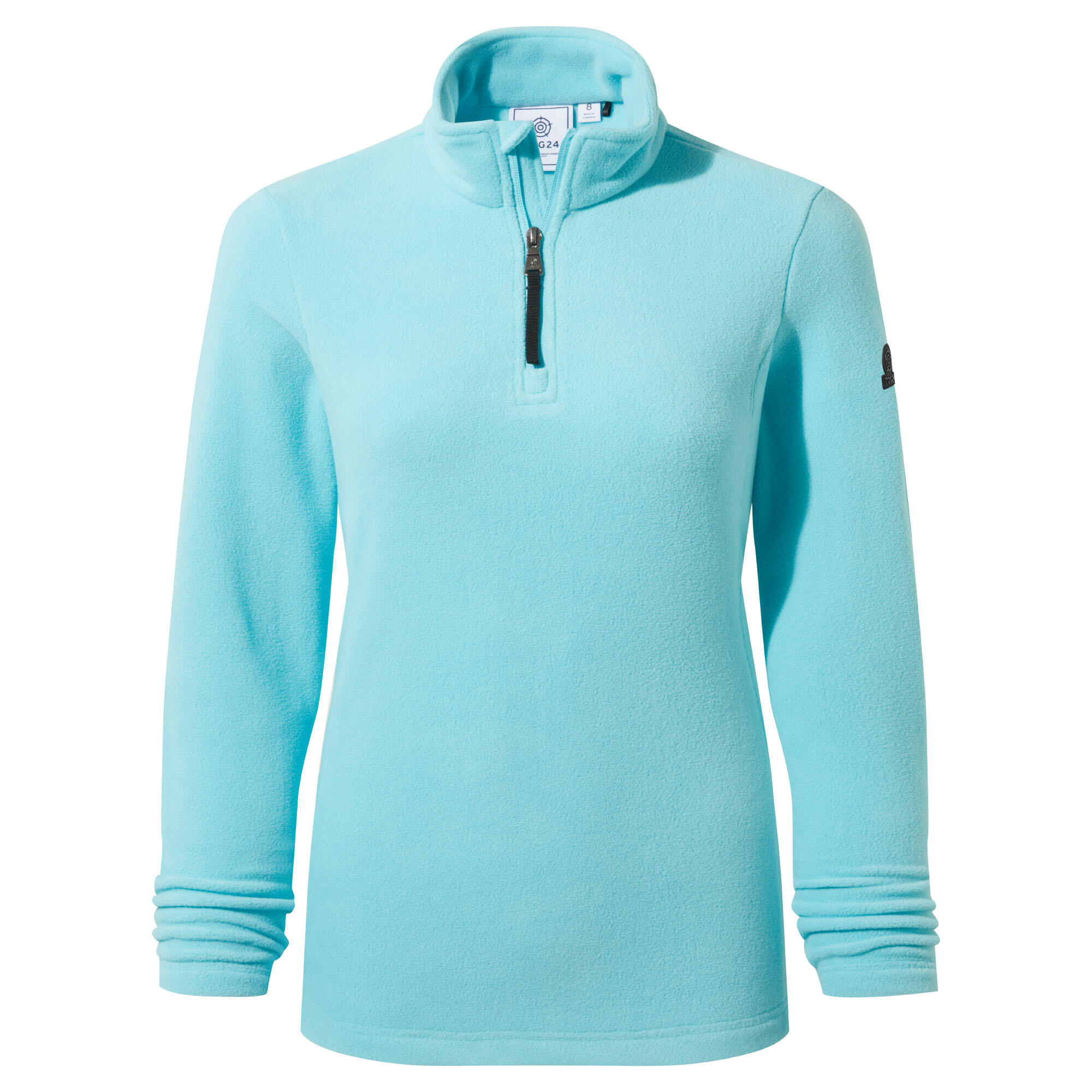 Revive Womens Fleece Zip Neck 4/4