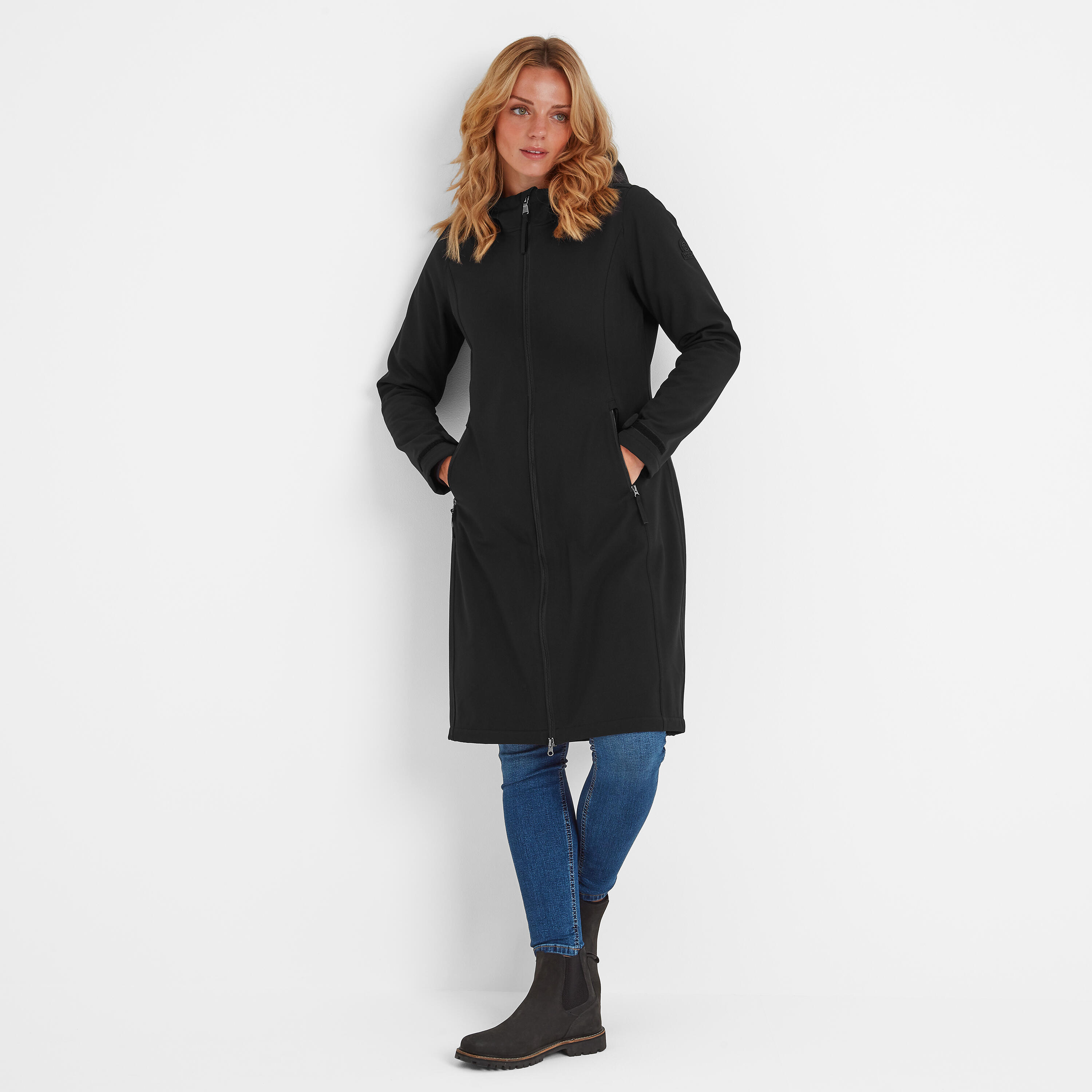 Enya Womens Softshell Long Jacket | Decathlon