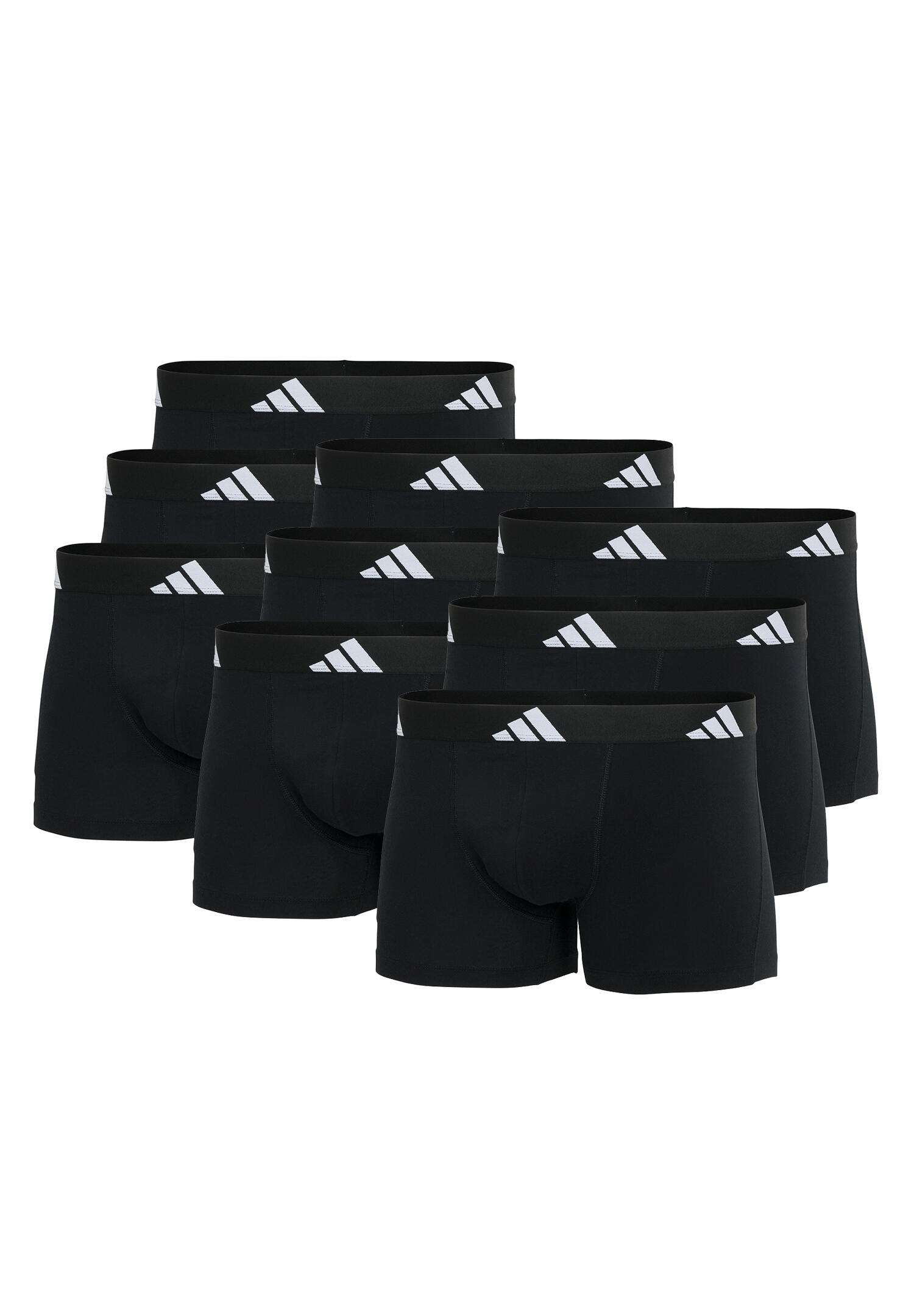 ADIDAS Adidas Basic Boxer Trunk Men Herren Unterhose Shorts Unterwäsche 9er Pack