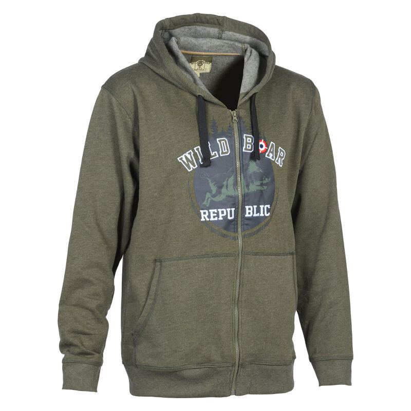 Zip-up hoodie PERCUSSION Wild Boar Republic