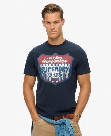 Arbeits-T-Shirt Gasoline SUPERDRY