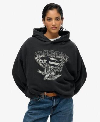Oversize Biker Hoodie Lo-fi