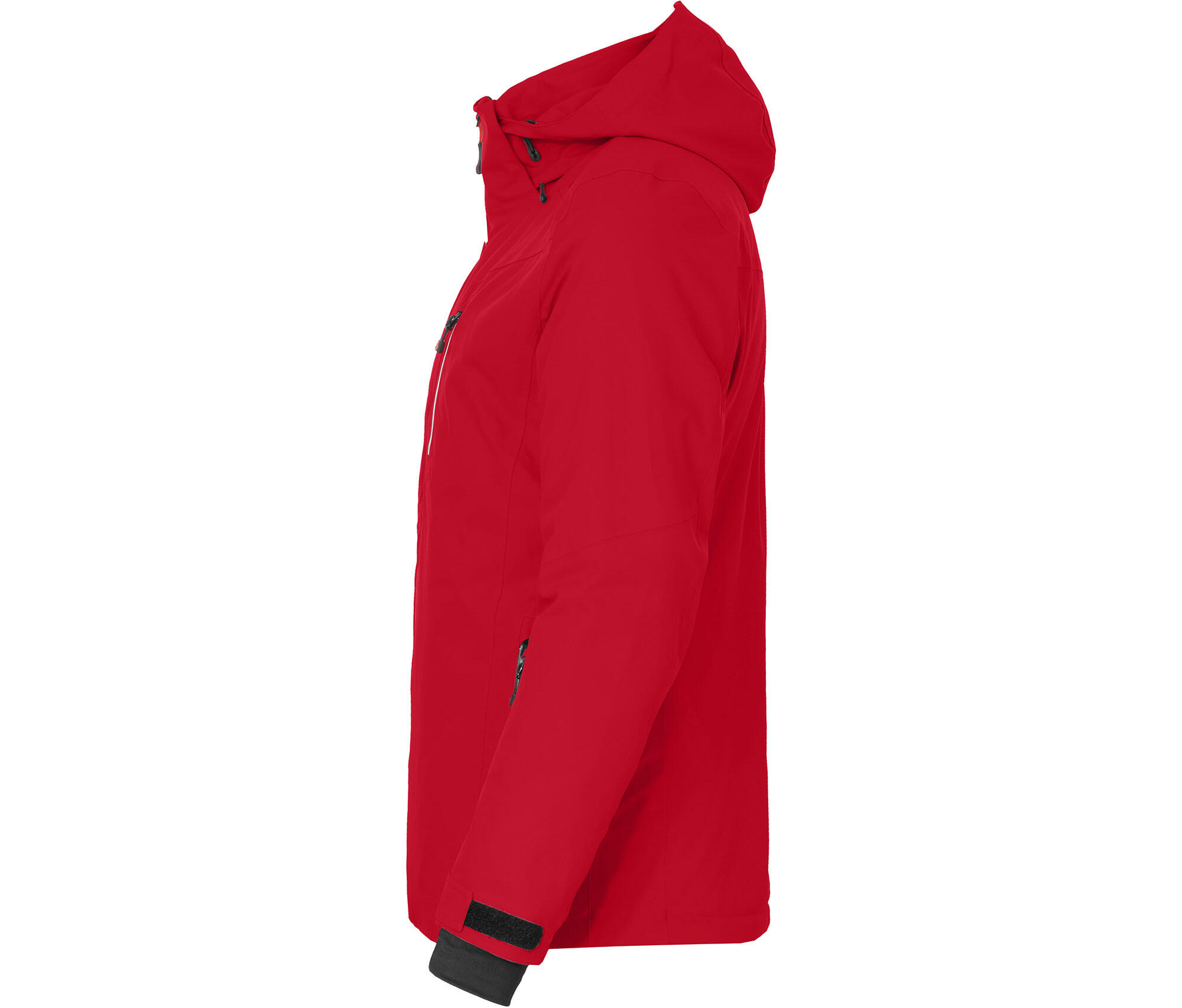 Herren Skijacke warm wattiert, wasserdicht (20.000 mm) Rot 3/6