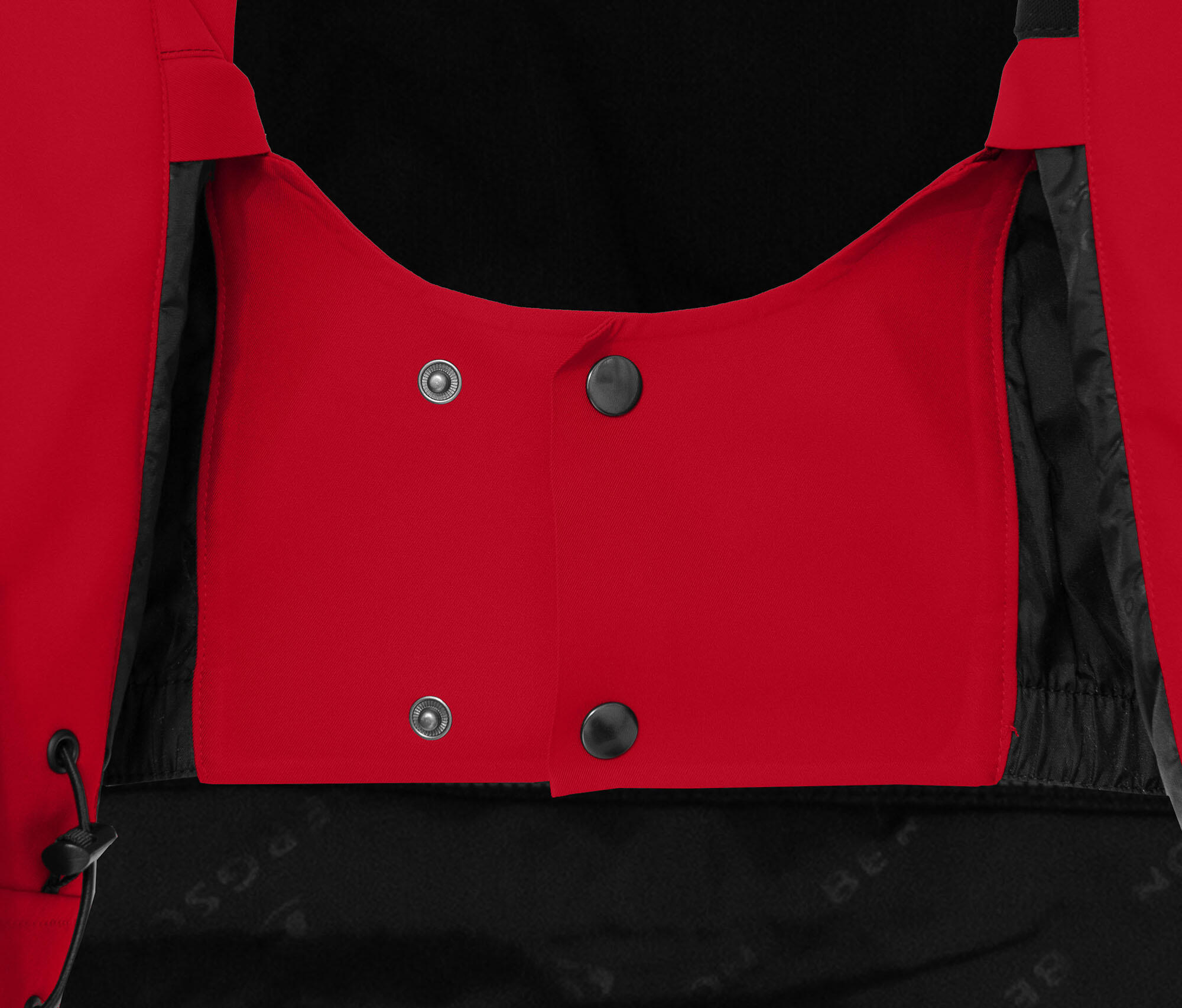 Herren Skijacke warm wattiert, wasserdicht (20.000 mm) Rot 6/6