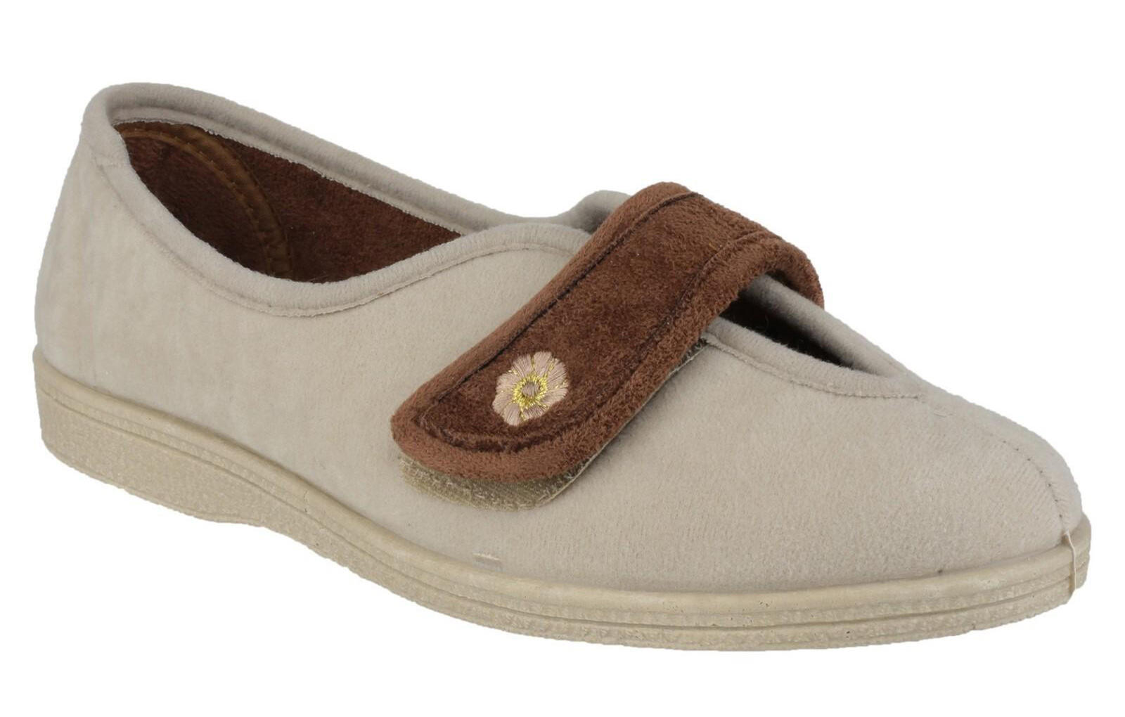 MIRAK Mirak Andrea Touch Fastening Slipper Womens