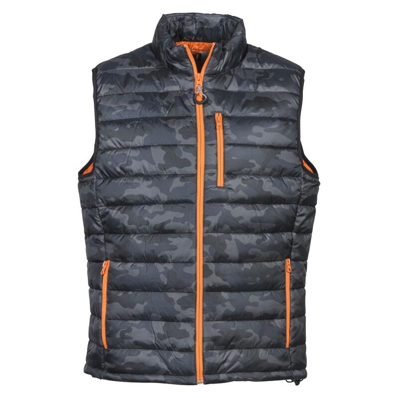 Sleeveless down jacket PERCUSSION Camo Trek