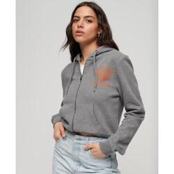 Sweat à capuche court zippé essentiel pour le sport